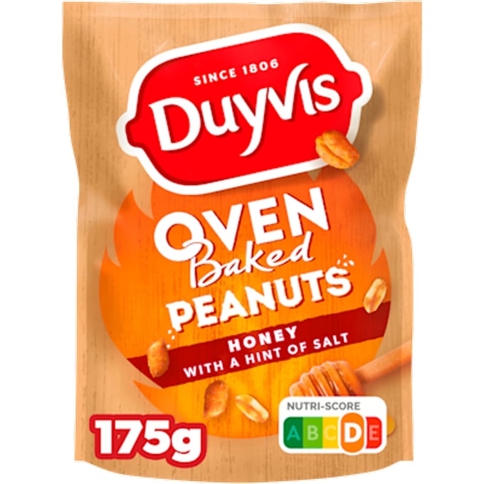Oven roasted pinda's honing