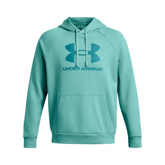 Under Armour Rival Fleece Logo Capuchon Groen 2XL / Regular Man