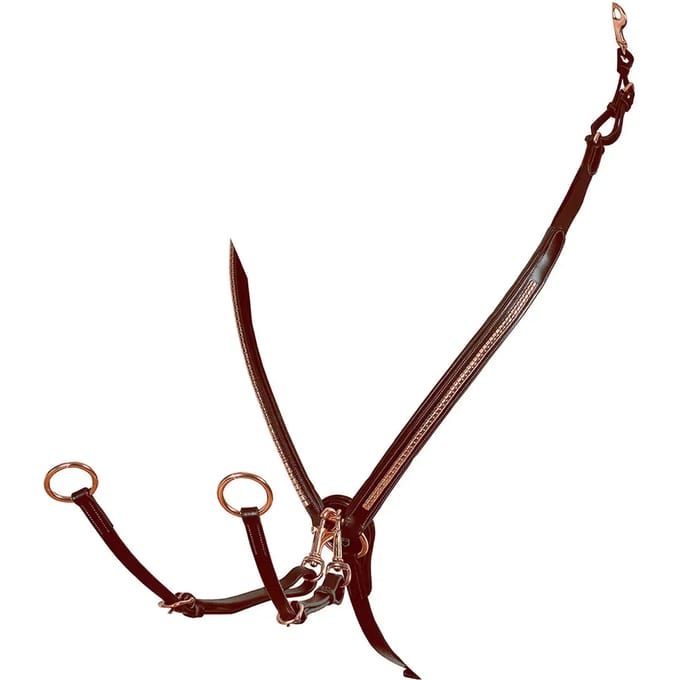 Lederen jachtcollier Equestro