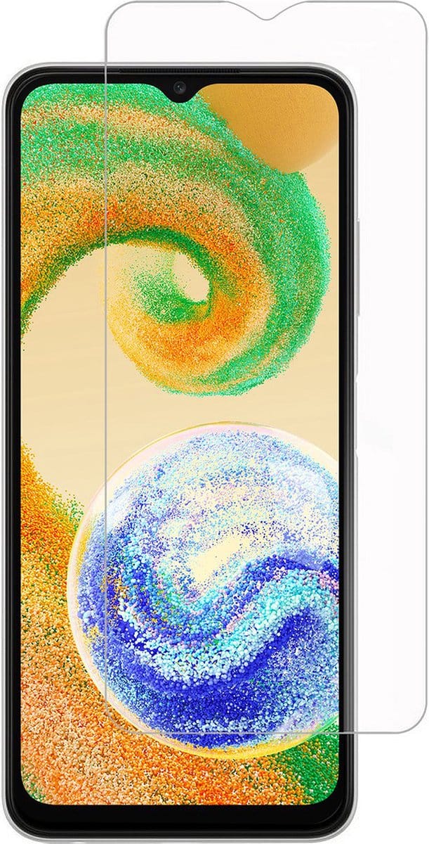 Samsung Galaxy A04s Screenprotector gehard glas bescherming – tempered glass