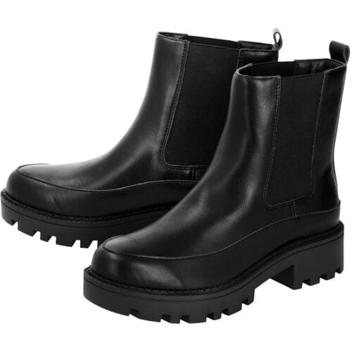 ESMARA Dames chelsea boots (Zwart, 38)