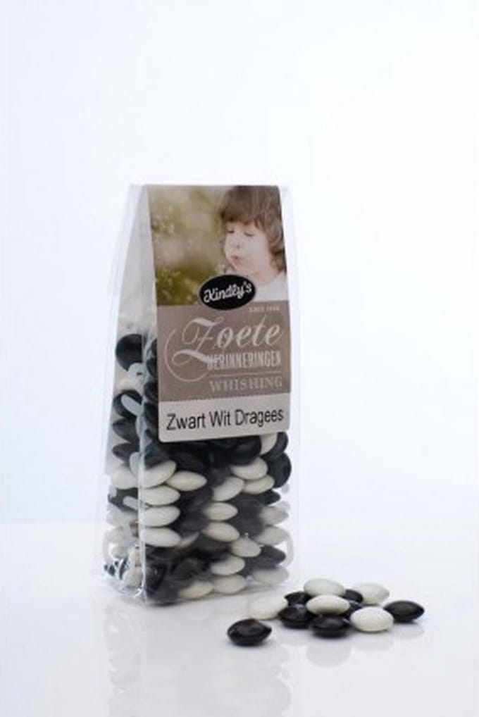 Kindly's Zwart Wit Dragees 200 gr