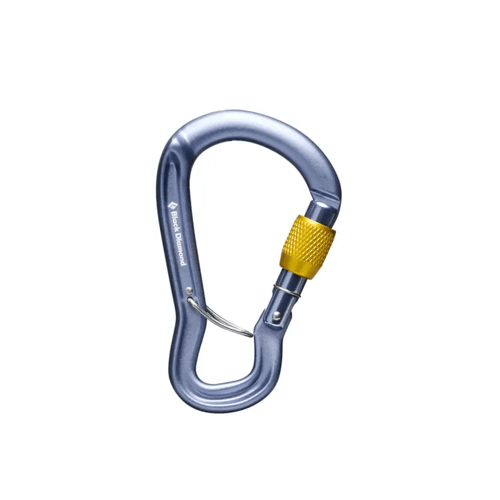 Black Diamond Gridlock Screwgate Carabiner (Maat - OS, Kleur - Gray)