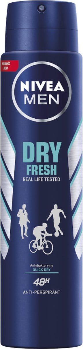 Men Dry Fresh antiperspiratiespray 250ml