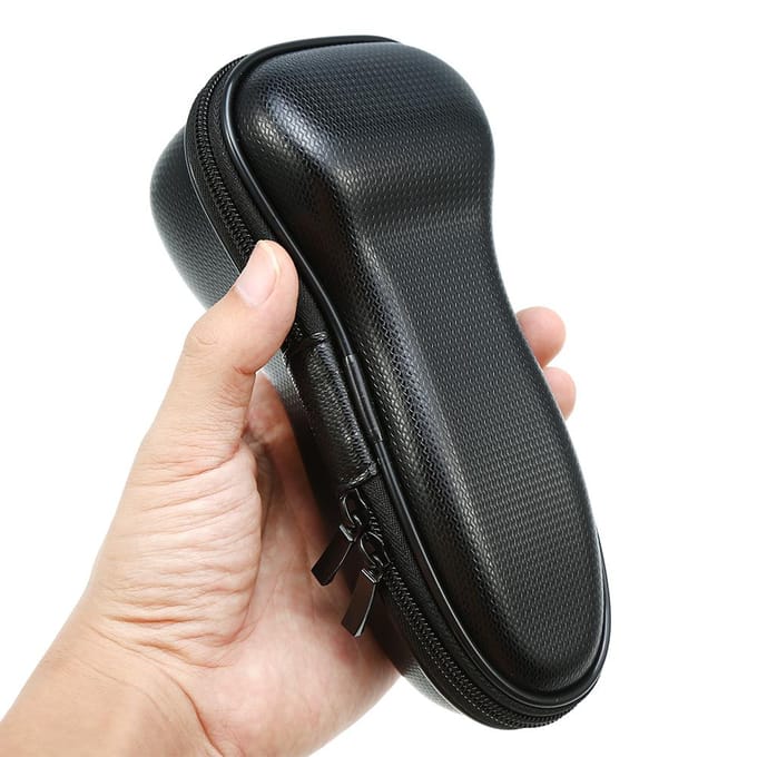 Reis EVA opbergtas met rits voor Philips Bleum Panasonic Flyco scheerapparaat black