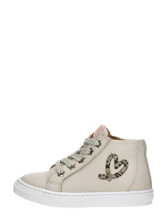 Develab Veterschoen hoog Veterschoen hoog - Beige - Maat 25