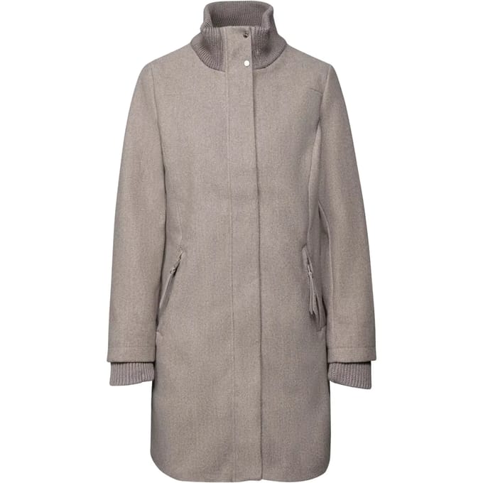 Street one - Dames jas - Maat M - Vrouwen - Bruin - polyester