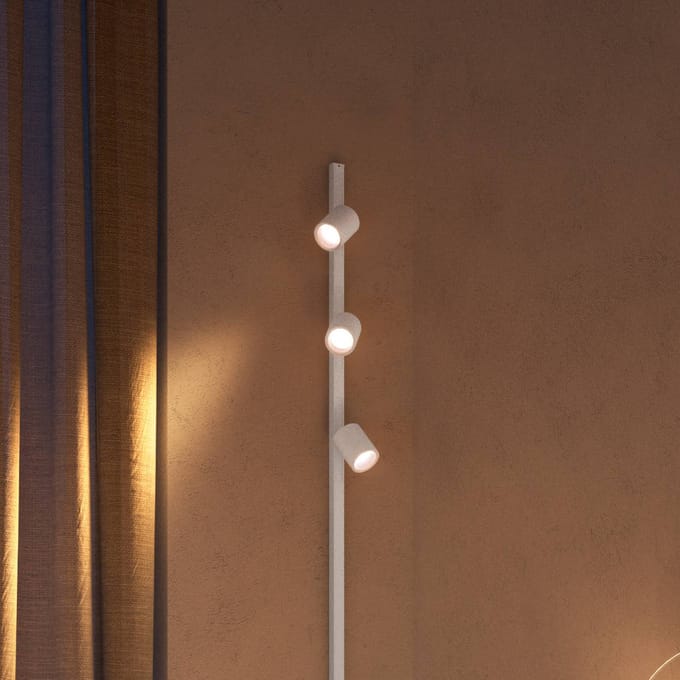 Philips Hue Perifo railverlichting plafond - wit en gekleurd licht - 4-spots - wit - basisset