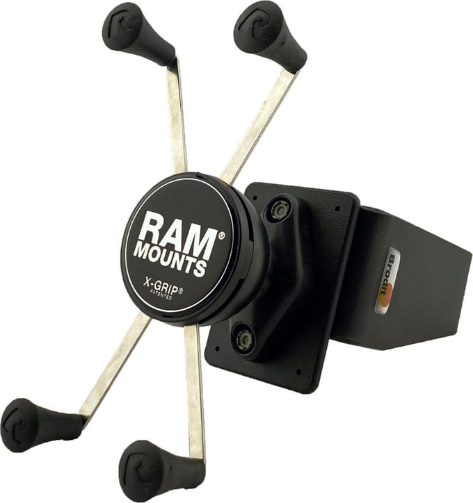 VW Caddy - Proclip 855133 met X-Grip large smartphonehouder