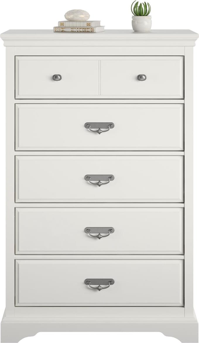 Bristol-Commode - 5-laden - Wit