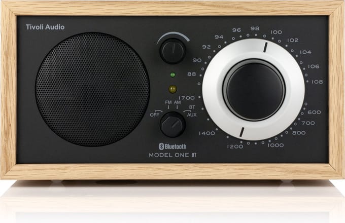 Tivoli Audio - Model One BT - FM/AM Radio met Bluetooth - Oak/Zwart