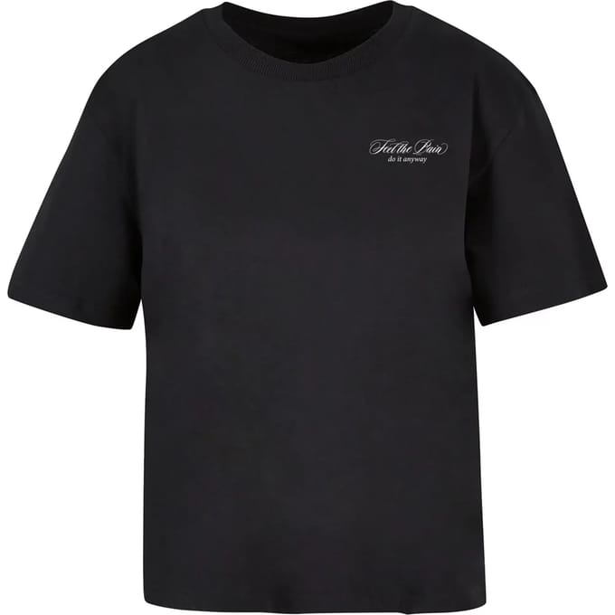 Dames-T-shirt Miss Tee Feel The Pain