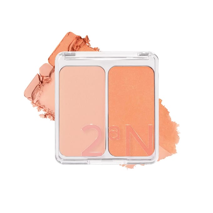 2aN Dubbele Wang, Nee. 12 Oranje Fakkels, 7,4g beige