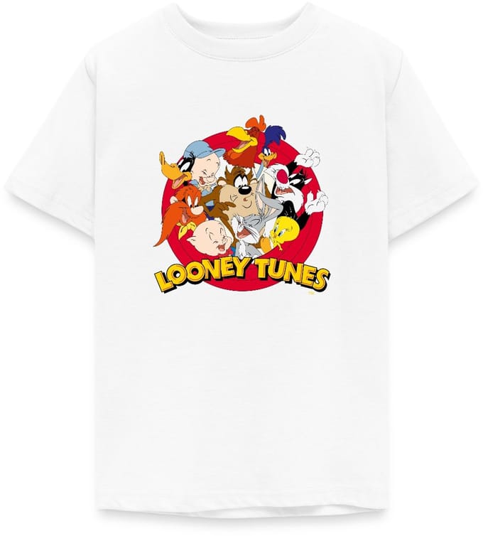 Looney Tunes Groep T-Shirt Tiener