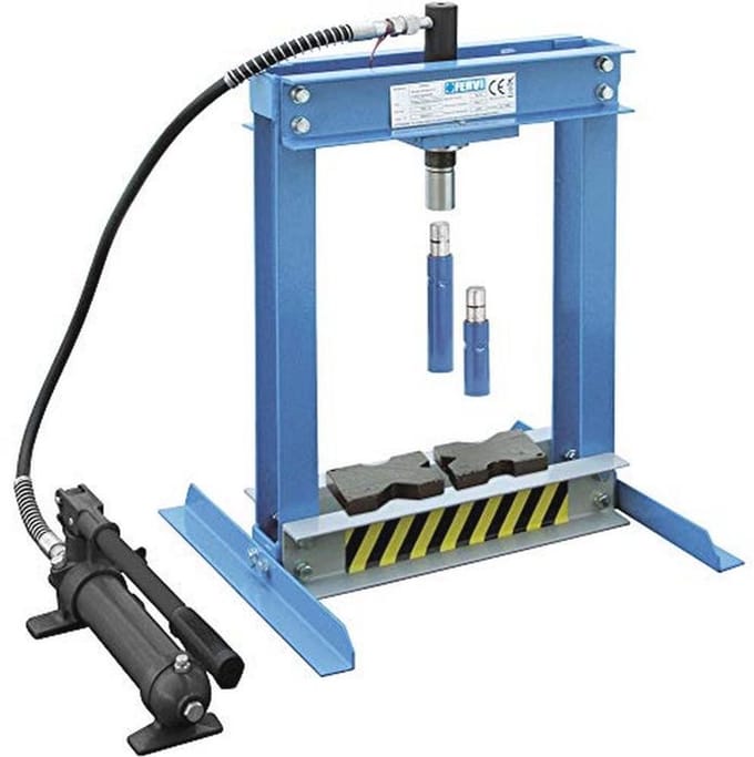 Hydraulische handpers voor werk en reparaties