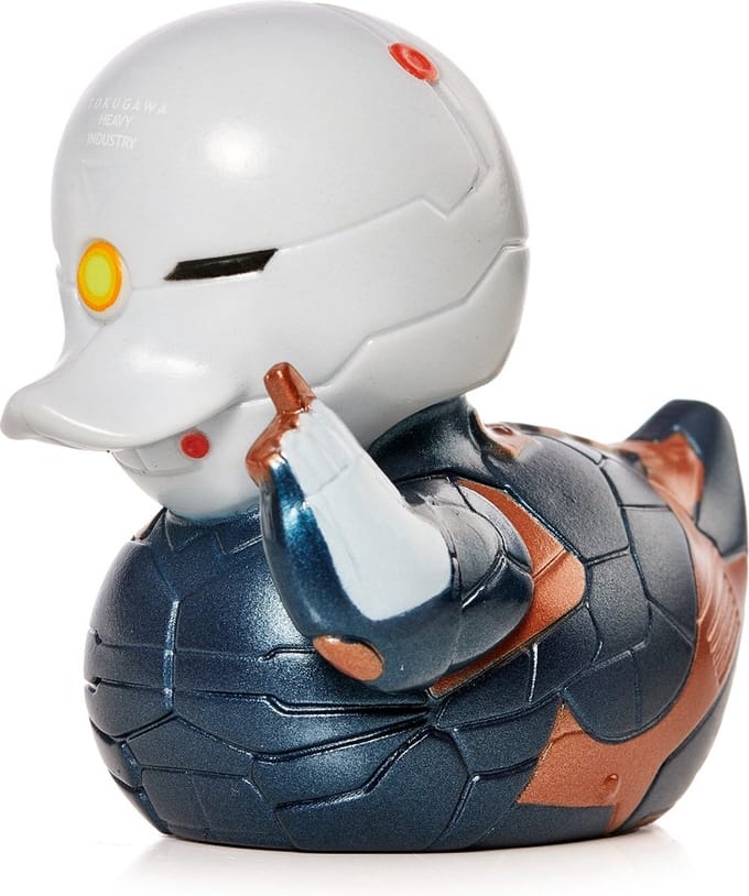 Numskull - Mini TUBBZ Badeend - Metal Gear Solid - Gray Fox (Badeen Editie) - 5cm