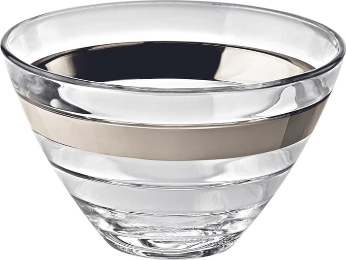 Vidivi Baguette Conische Schaal - Platinum - 61 cl - 14 cm - 6 stuks