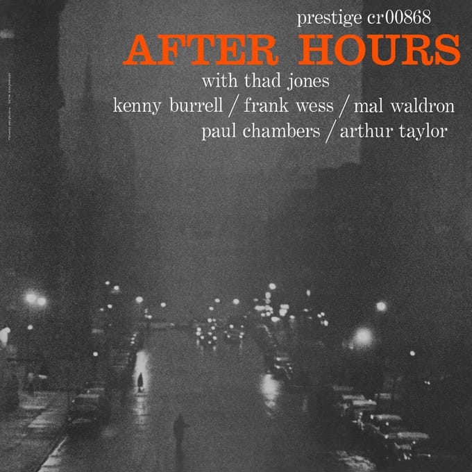 Thad Jones, Frank Wess, Kenny Burrell & Mal Waldron - After Hours (LP) (Remastered)