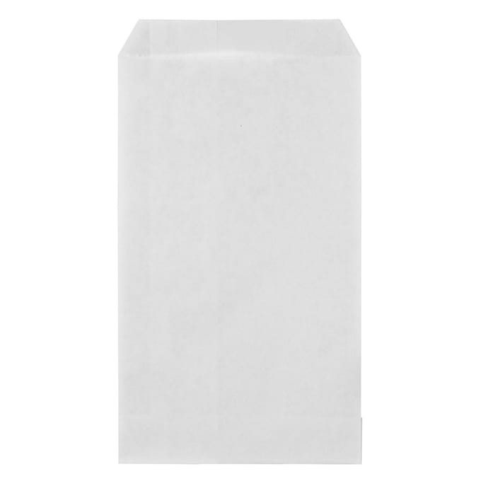 1000x Fourniturenzakjes wit 10x16cm