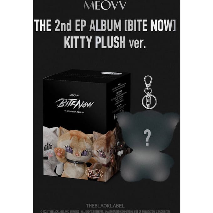 MEOVV - [BITE NOW] 2ème EP Album Version Peluche KITTY