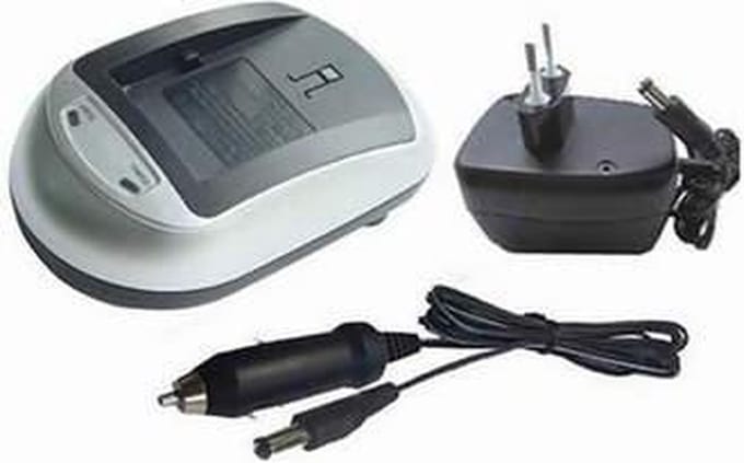 Huismerk Reislader voor Olympus accu BLN-1