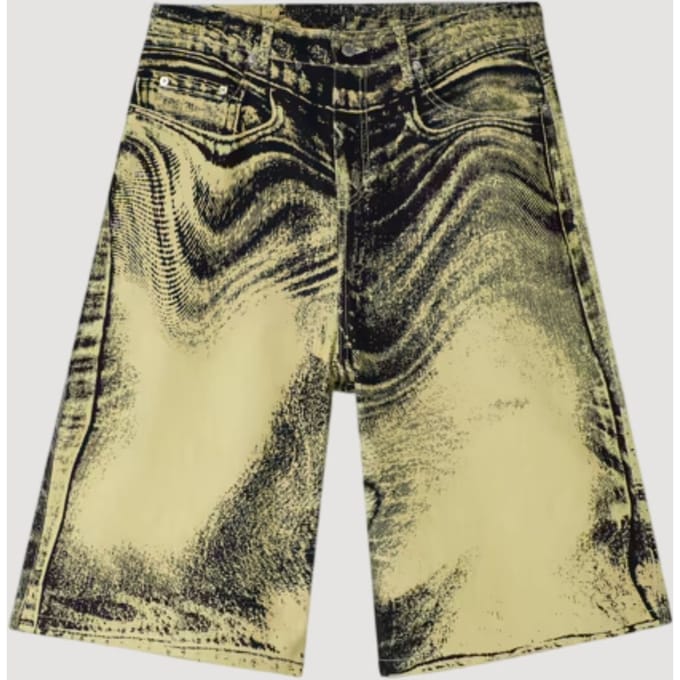 Vervormde Denim Shorts