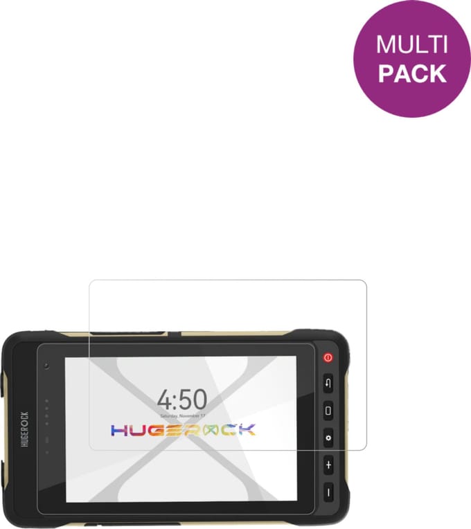 dipos – 2x Beschermfolie geschikt voor Hugerock X70 | Krasbestendige & heldere Screenprotector Ultra-Thin