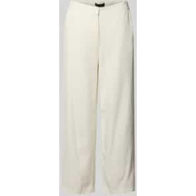 Linnen broek met Franse steekzakken