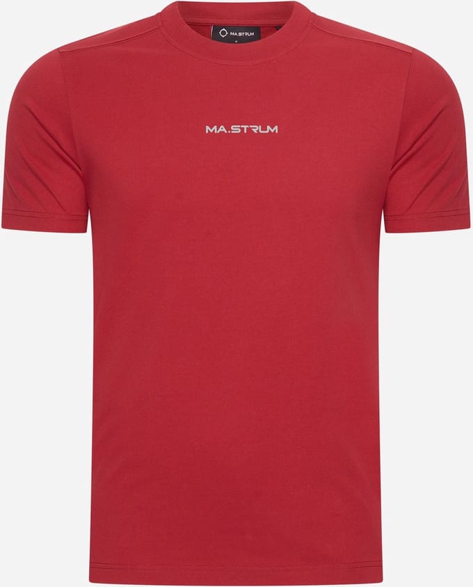 MA.Strum Mastrum printed tee - carmine