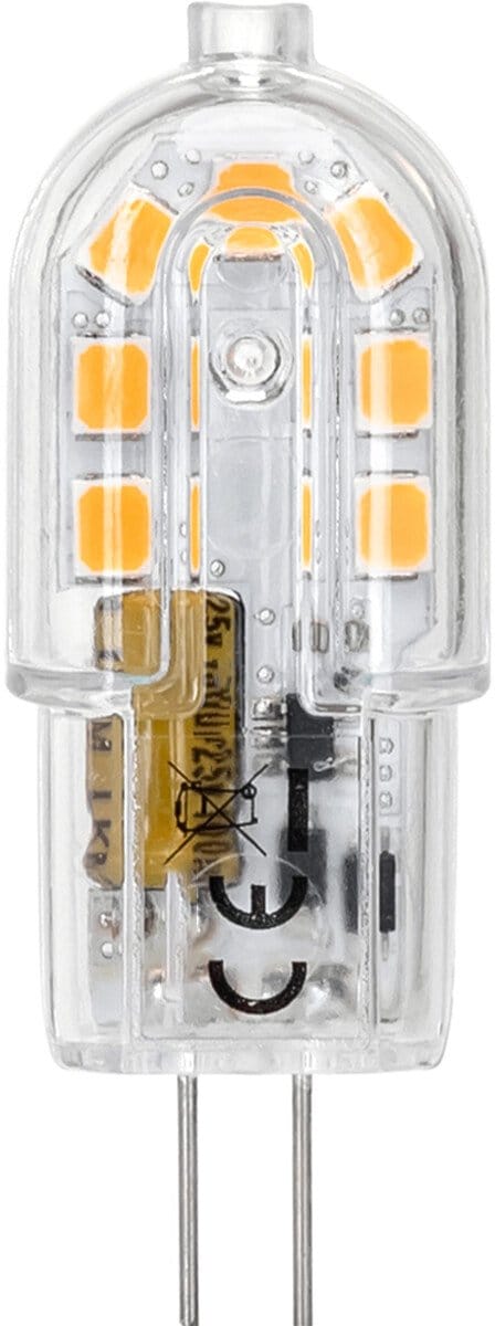 LED Lamp - Velvalux - G4 Fitting - Dimbaar - 2W - Warm Wit 3000K - Transparant | Vervangt 20W