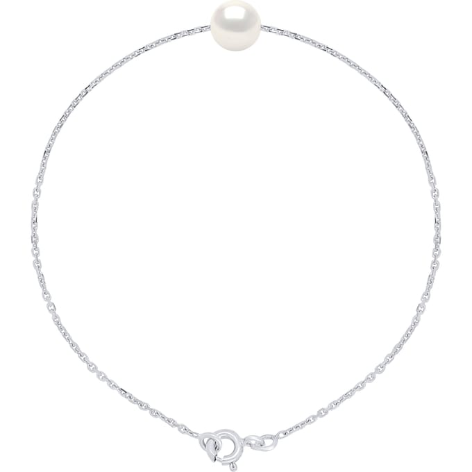 Armband Echte Cultiveerde Zoetwaterparel Rond 7-8 mm