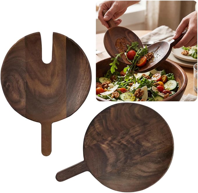 OLIVTRAST Houten serviesset, opscheplepels 16 cm