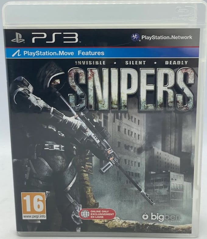 Snipers - Invisible . Silent . Deadly (Playstation Move compatible)