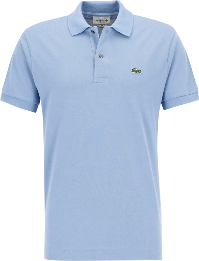Lacoste Classic Fit polo - licht blauwgrijs