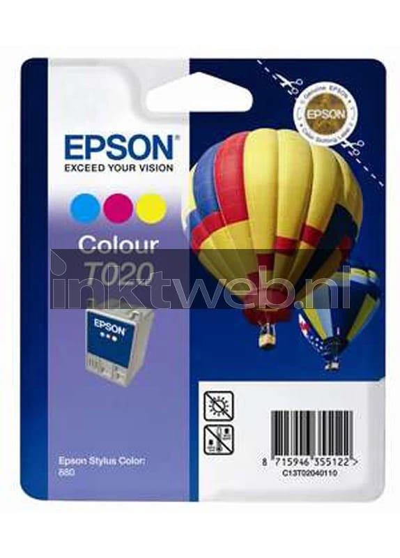 Epson T020 kleur (Origineel)