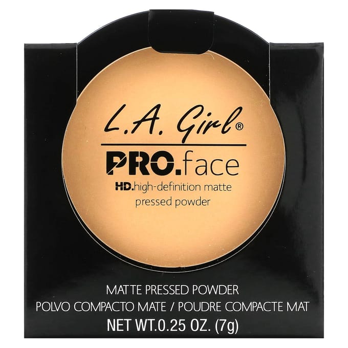 L.A. Girl, Pro.Face Matte Pressed Powder, Gpp604 Creamy Natural, 7G(0.25Oz) gray