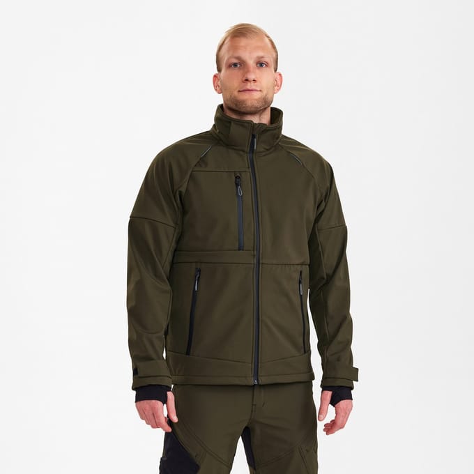Engel X-treme softshell jack 1377-603 - Forest Green - 6XL