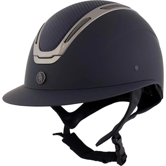 Br Paardrijcap Br Zeta Sport Donkerblauw