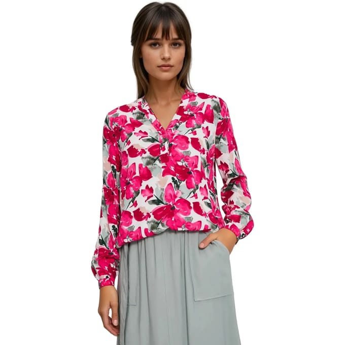Damesblouse met lange mouwen Moodo L-KO-4906