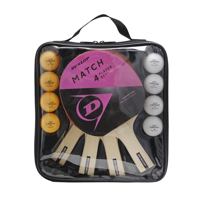 Dunlop - Tafeltennisset -  DUNLOP MATCH 4 PLAYER SET