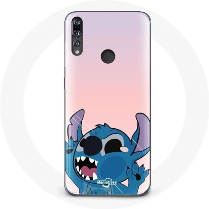 Coque - Huawei - P30 Lite - Souple - Rose - Motif Stitch rose