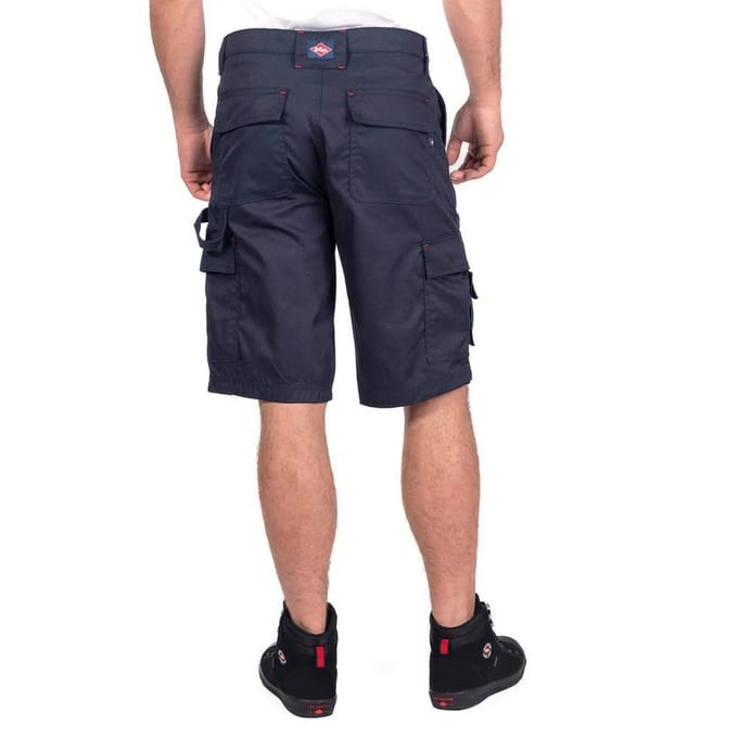 Lee Cooper Heren Klassieke Cargo Korte Broek (Marineblauw)