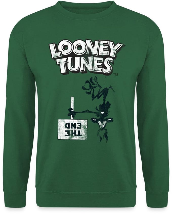 Looney Tunes Wile E. Coyote Sweater Heren