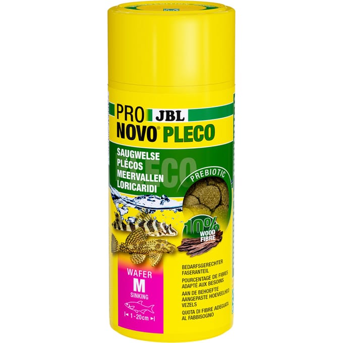Dubbelpak: 2x250ml JBL ProNovo Pleco Wafer M visvoer