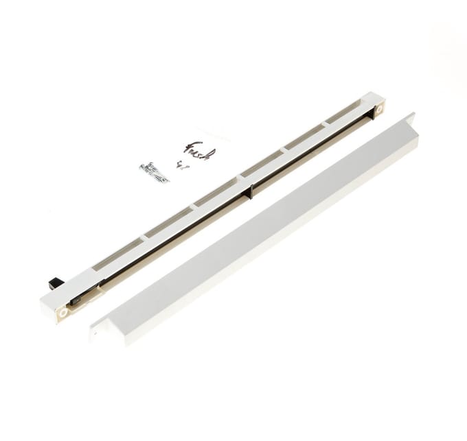 Ventilatierooster Fresh 42 wit compleet, 408x18x19mm (lxhxb)