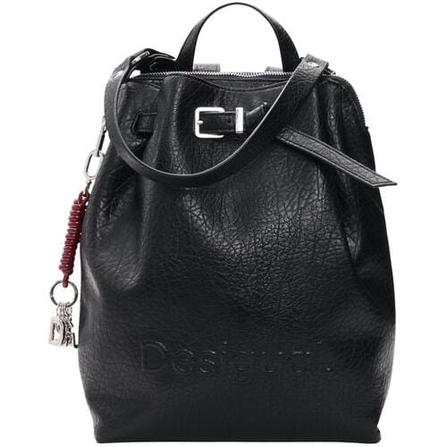 Desigual vrijetijdsrugzak rugzak Half Logo Luena NF Backpack Black zwart