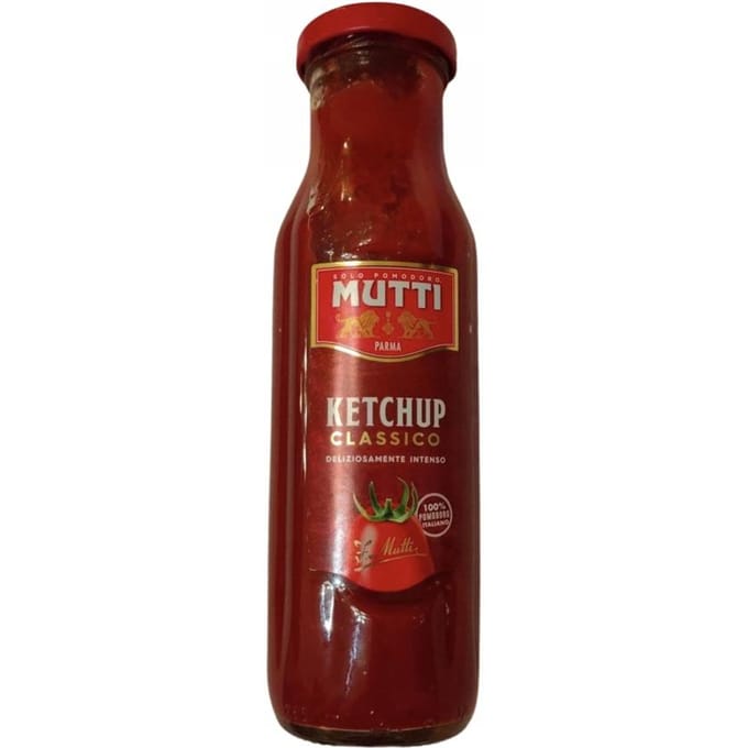 Ketchup Tomate Doux Mutti 300ml Tomates Italiennes