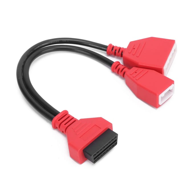 16+32 OBDII Gateway Adapter Auto Auto Diagnostisch Hulpmiddel Vervanging voor Nissan Sylphy red