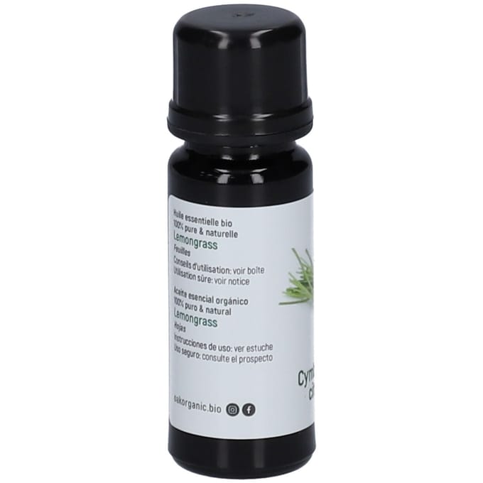 Oak Lemongrass Essentiële Olie Bio 10 Etherische olie