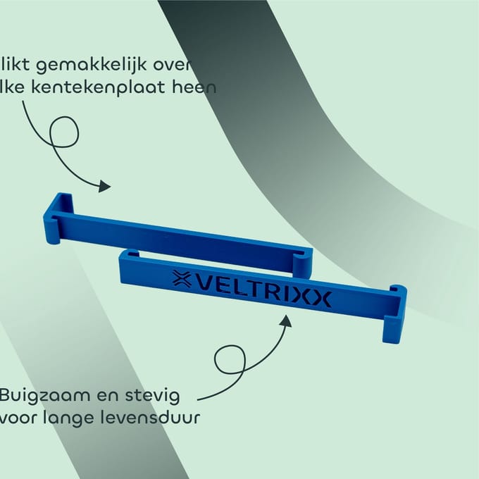 Veltrixx Showplaat Clips | Blauw